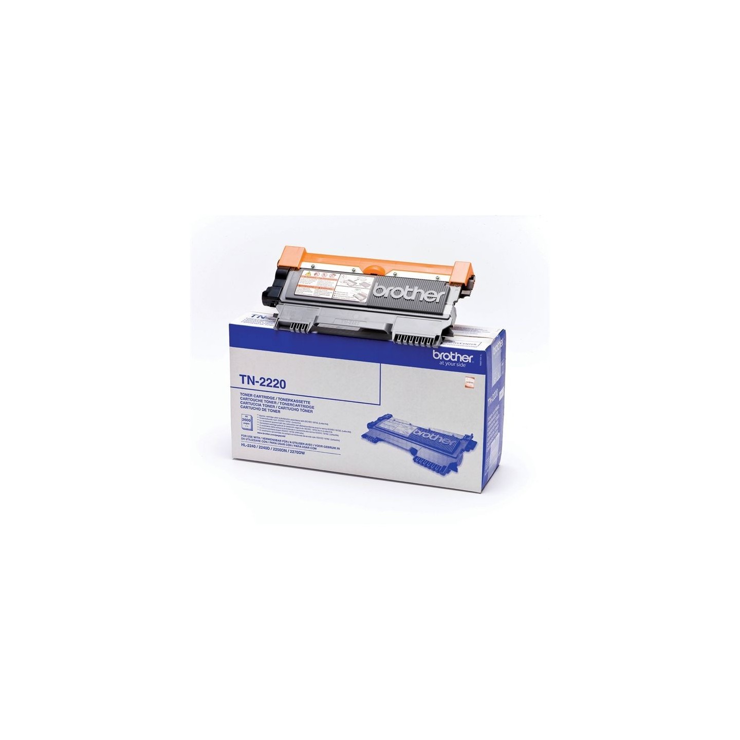 Toner noir haute capacité Brother pour HL2240d / 2250dn / 2270dw (TN2220), Toner Express : achat en ligne de Toner noir haute ca