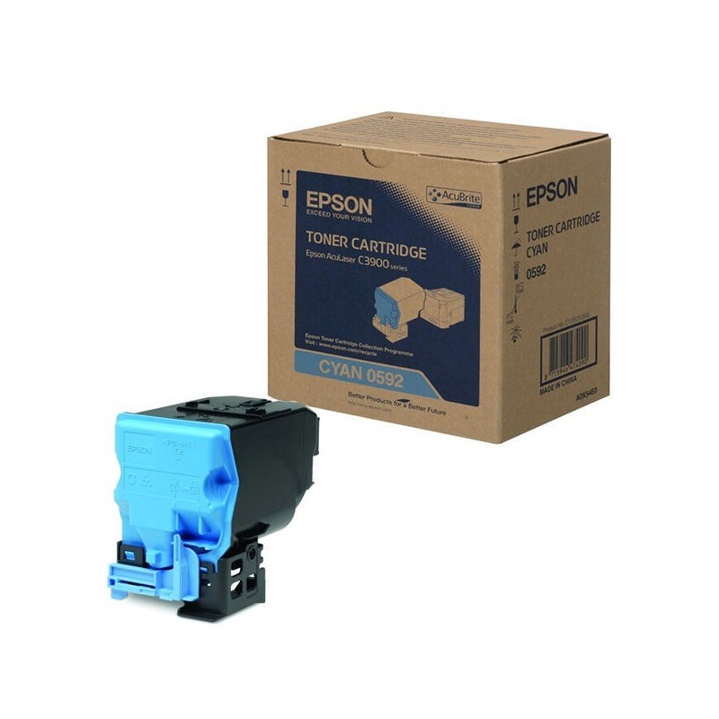 Toner cyan Epson pour aculaser C3900/CX37DTN/CX37DN..., Toner Express : achat en ligne de Toner cyan Epson pour aculaser C3900/C