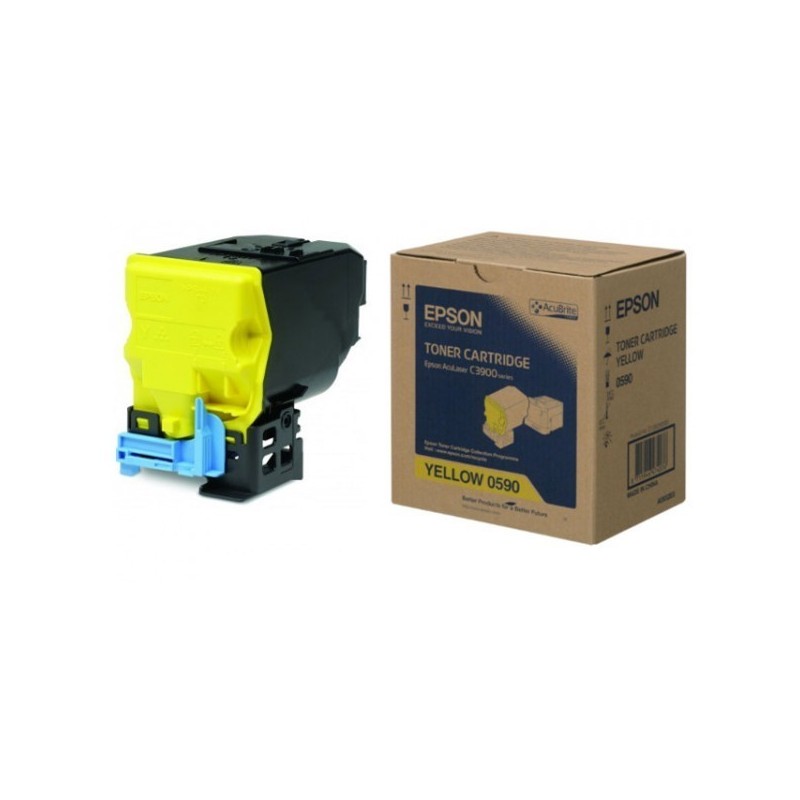 Toner jaune Epson pour aculaser C3900/CX37DTN/CX37DN..., Toner Express : achat en ligne de Toner jaune Epson pour aculaser C3900