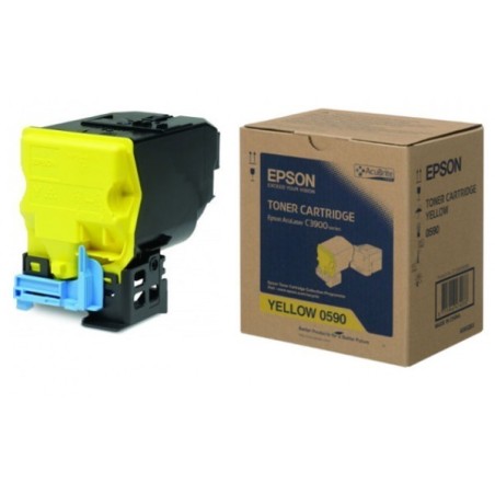 Toner jaune Epson pour aculaser C3900/CX37DTN/CX37DN..., Toner Express : achat en ligne de Toner jaune Epson pour aculaser C3900