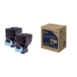 Pack de 2 Toners noirs Epson pour aculaser C3900/CX37DTN/CX37DN..., Toner Express : achat en ligne de Pack de 2 Toners noirs Eps