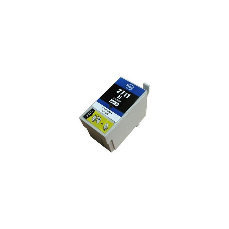 Cartouche d'encre noire XL générique pour Epson WorkForce WorkForce 3620/ 3640/7620DTWF .. (n°27XL) (réveil)