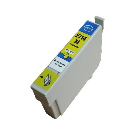 Cartouche d'encre jaune XL générique pour Epson WorkForce WorkForce 3620/ 3640/7620DTWF .. (n°27XL) (réveil)