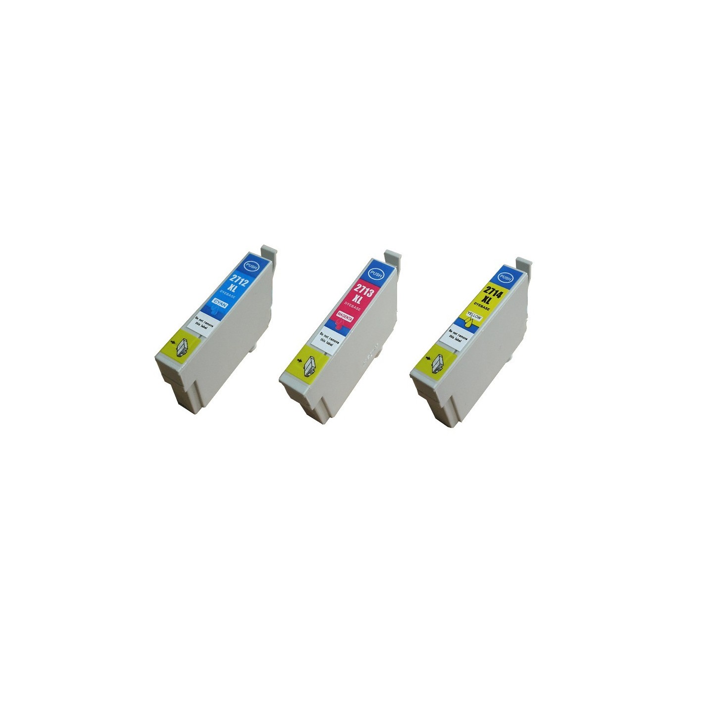 Multipack 3 couleurs XL (cyan, magenta, jaune) générique pour Epson WorkForce WorkForce 3620/ 3640/7620DTWF .. (n°27XL) (réveil)