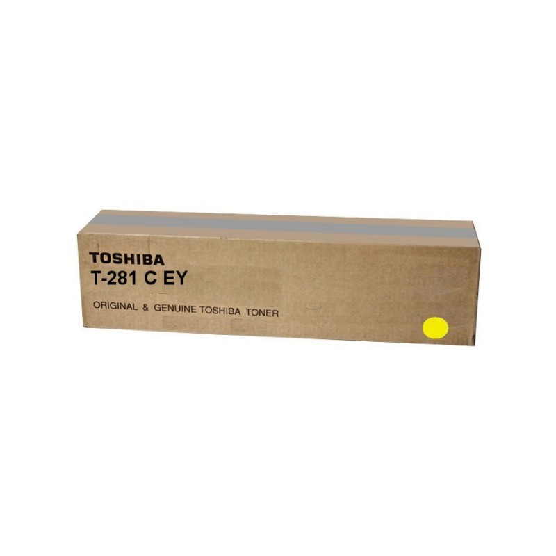 Toner jaune Toshiba pour e-studio 281c / 351c / 451c, Toner Express : achat en ligne de Toner jaune Toshiba pour e-studio 281c /