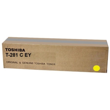 Toner jaune Toshiba pour e-studio 281c / 351c / 451c, Toner Express : achat en ligne de Toner jaune Toshiba pour e-studio 281c /