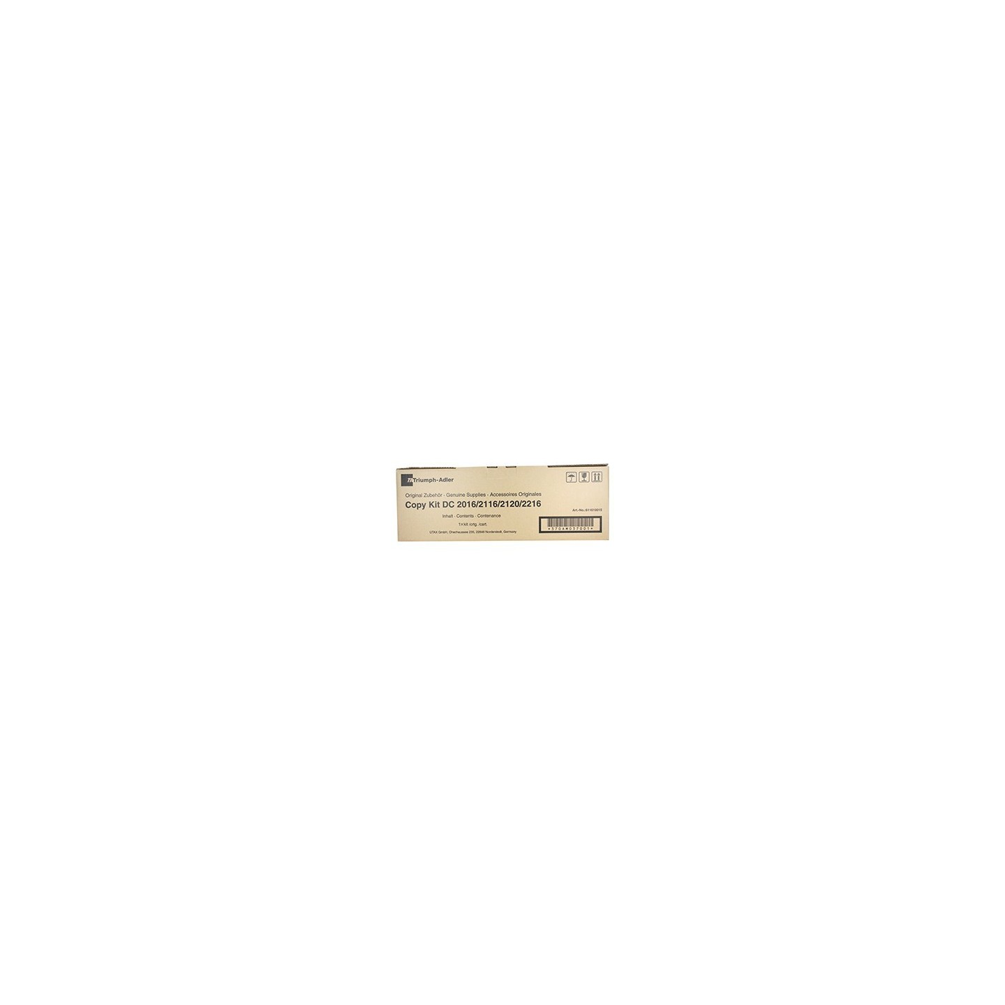 Kit Toner noir Triumph Adler Copy Kit DC 2016 (611610015)