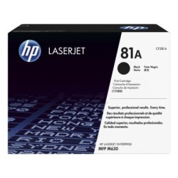 Toner noir HP pour LaserJet Enterprise  M630 / M604... (81A), Toner Express : achat en ligne de Toner noir HP pour LaserJet Ente