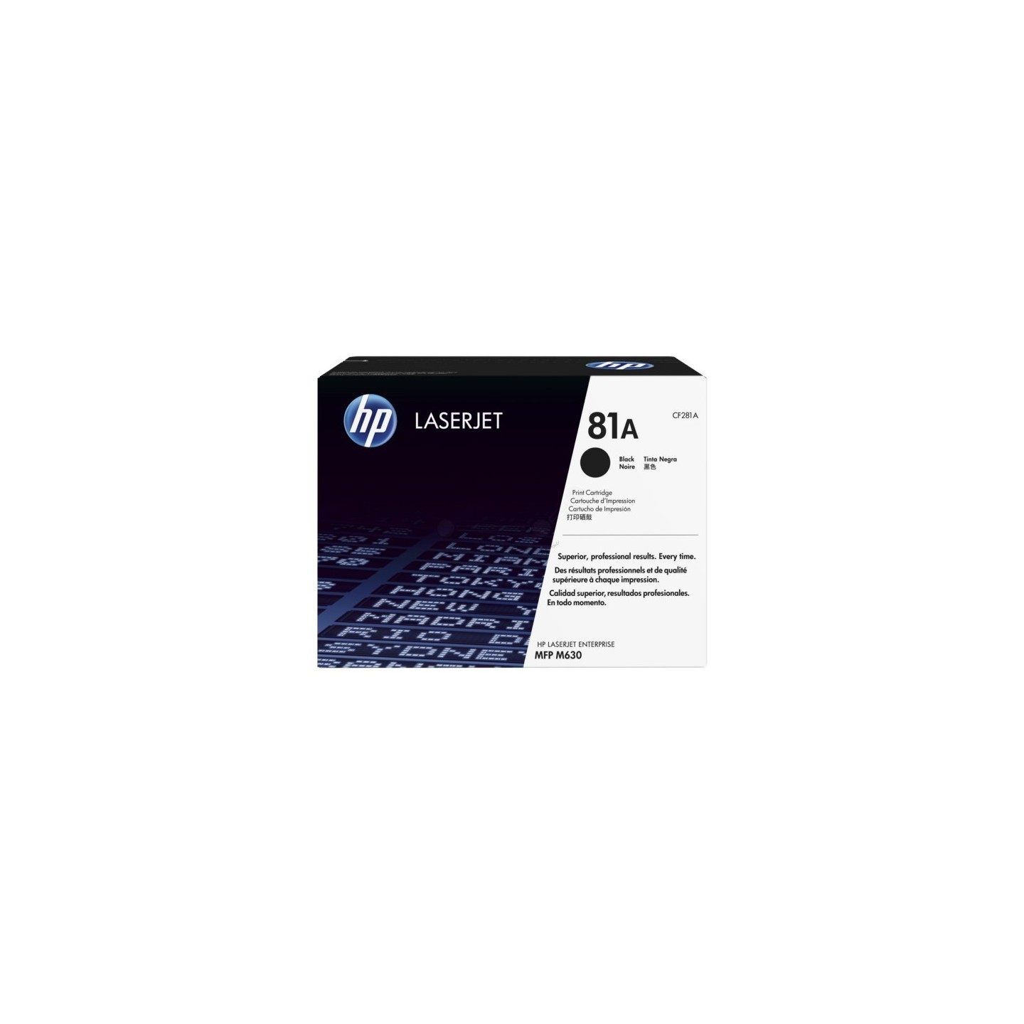 Toner noir HP pour LaserJet Enterprise  M630 / M604... (81A), Toner Express : achat en ligne de Toner noir HP pour LaserJet Ente