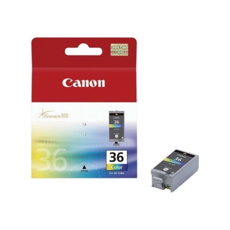 Cartouche d'encre couleurs Canon CLI-36, Toner Express : achat en ligne de Cartouche d'encre couleurs Canon CLI-36 pour impriman