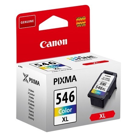 Cartouche couleur grande capacité Canon pour pixma MG2450 / MG2550 / MX495... (CL-546XL), Toner Express : achat en ligne de Cart