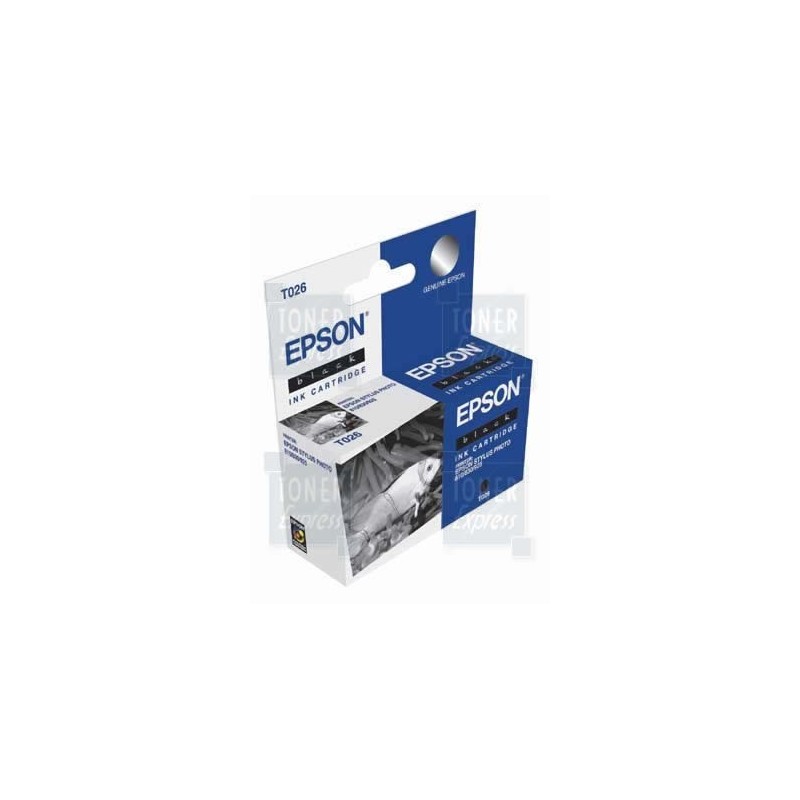 Cartouche Encre Noire EPSON (T026), Toner Express : achat en ligne de Cartouche Encre Noire EPSON (T026) pour imprimante