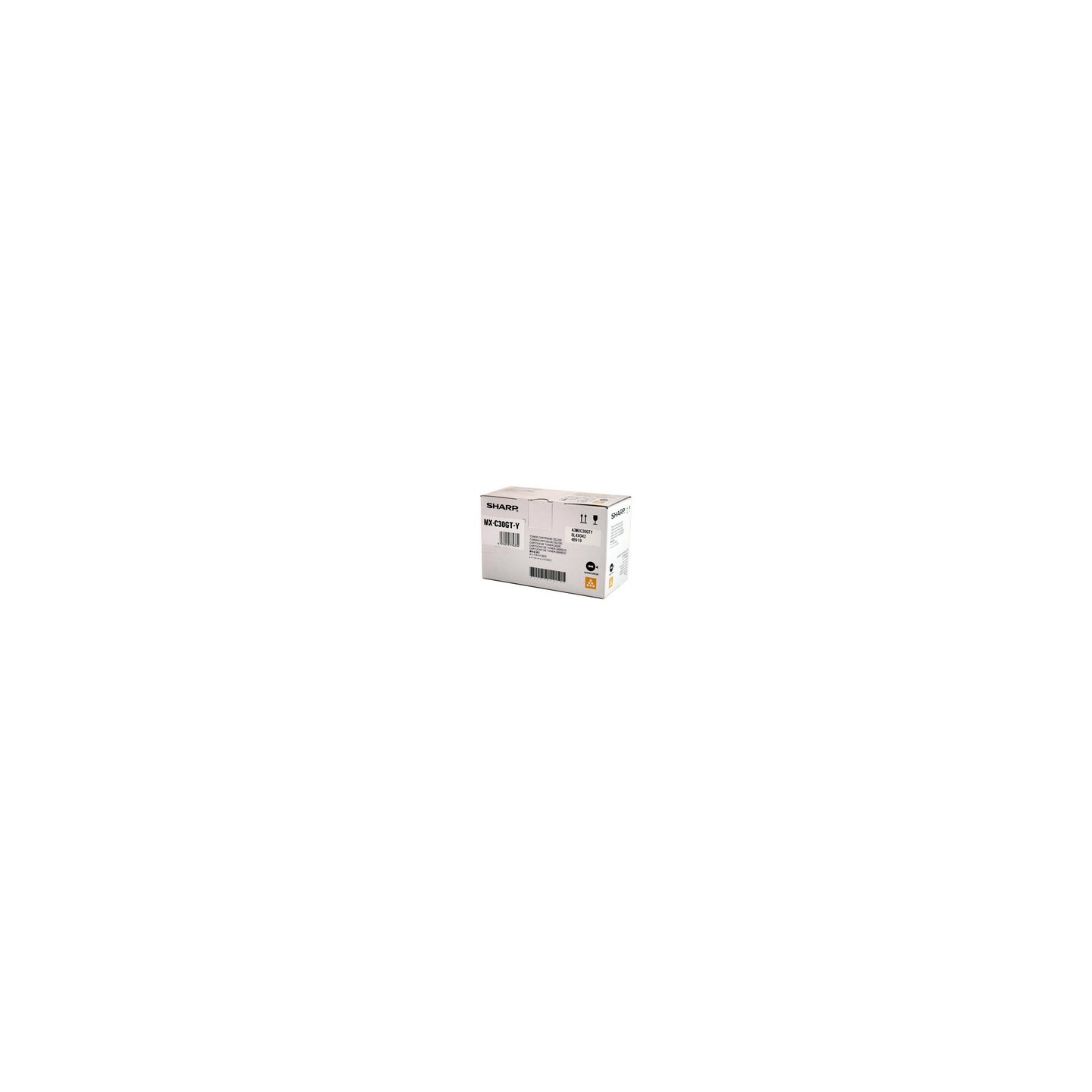Toner jaune Sharp pour copieur MX-C250F/ C300P (MXC30GTY)