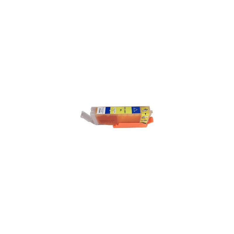 Cartouche jaune générique pour Canon CLI-551YXL Pixma MG5450 / MG6350...