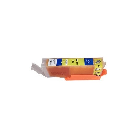 Cartouche jaune générique pour Canon CLI-551YXL Pixma MG5450 / MG6350...