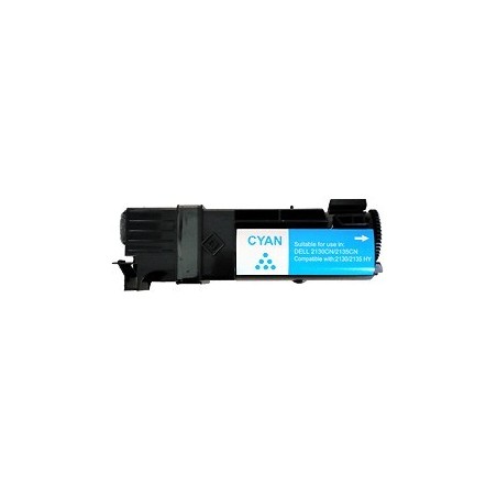 Toner cyan générique pour Dell 2130cn, Toner Express : achat en ligne de Toner cyan générique pour Dell 2130cn pour imprimante