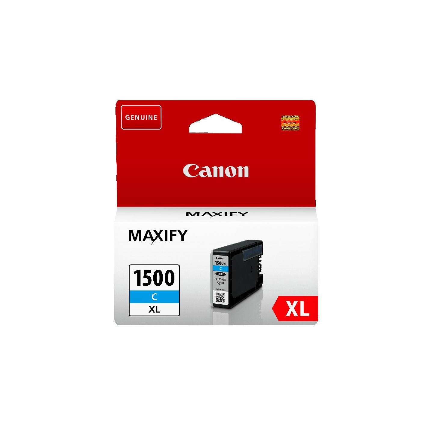 Cartouche jet d'encre Canon PGI-1500XL C - Cyan, Toner Express : achat en ligne de Cartouche jet d'encre Canon PGI-1500XL C - Cy