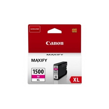 Cartouche jet d'encre Canon PGI-1500XL M - Magenta, Toner Express : achat en ligne de Cartouche jet d'encre Canon PGI-1500XL M -