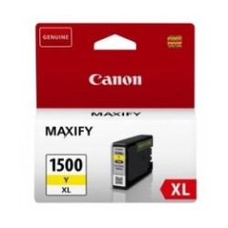 Cartouche jet d'encre Canon PGI-1500XL Y - Jaune, Toner Express : achat en ligne de Cartouche jet d'encre Canon PGI-1500XL Y - J
