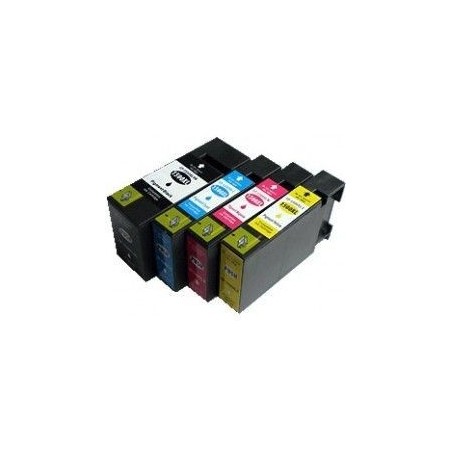 Pack de 4 cartouches génériques pour Canon Maxify MB 2050/ 2350  (BK-C-Y-M)