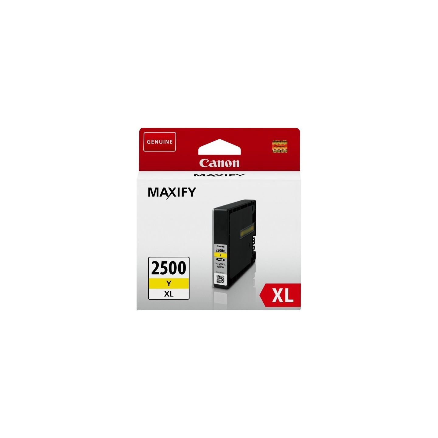 Cartouche jet d'encre Canon PGI-2500XL Y - Jaune, Toner Express : achat en ligne de Cartouche jet d'encre Canon PGI-2500XL Y - J