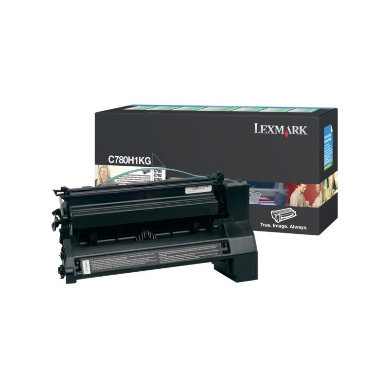 Toner noir longue durée Lexmark pour C780 / C782 ...., Toner Express : achat en ligne de Toner noir longue durée Lexmark pour C7