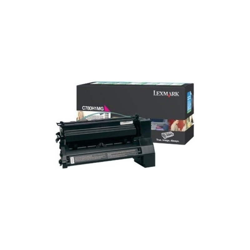 Toner magenta longue durée Lexmark pour C780 / C782 ...., Toner Express : achat en ligne de Toner magenta longue durée Lexmark p