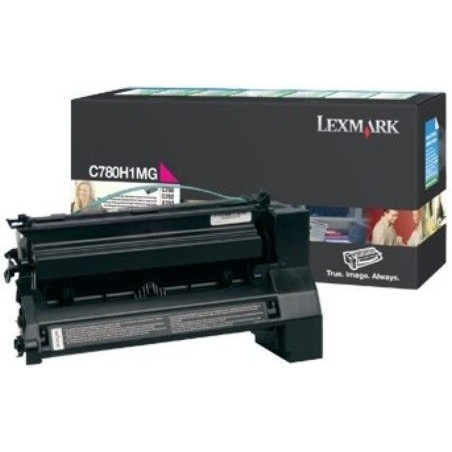 Toner magenta longue durée Lexmark pour C780 / C782 ...., Toner Express : achat en ligne de Toner magenta longue durée Lexmark p