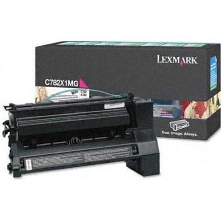 Toner magenta très longue durée Lexmark pour C782 ...., Toner Express : achat en ligne de Toner magenta très longue durée Lexmar