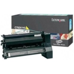 Toner jaune très longue durée Lexmark pour C782 ...., Toner Express : achat en ligne de Toner jaune très longue durée Lexmark po
