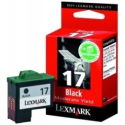 Cartouche noire LEXMARK N°17 (10N0217) Basse Capa, Toner Express : achat en ligne de Cartouche noire LEXMARK N°17 (10N0217) Bass