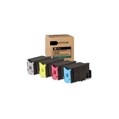 Pack de 4 toners génériques pour Sharp MX-C250F/ C300P