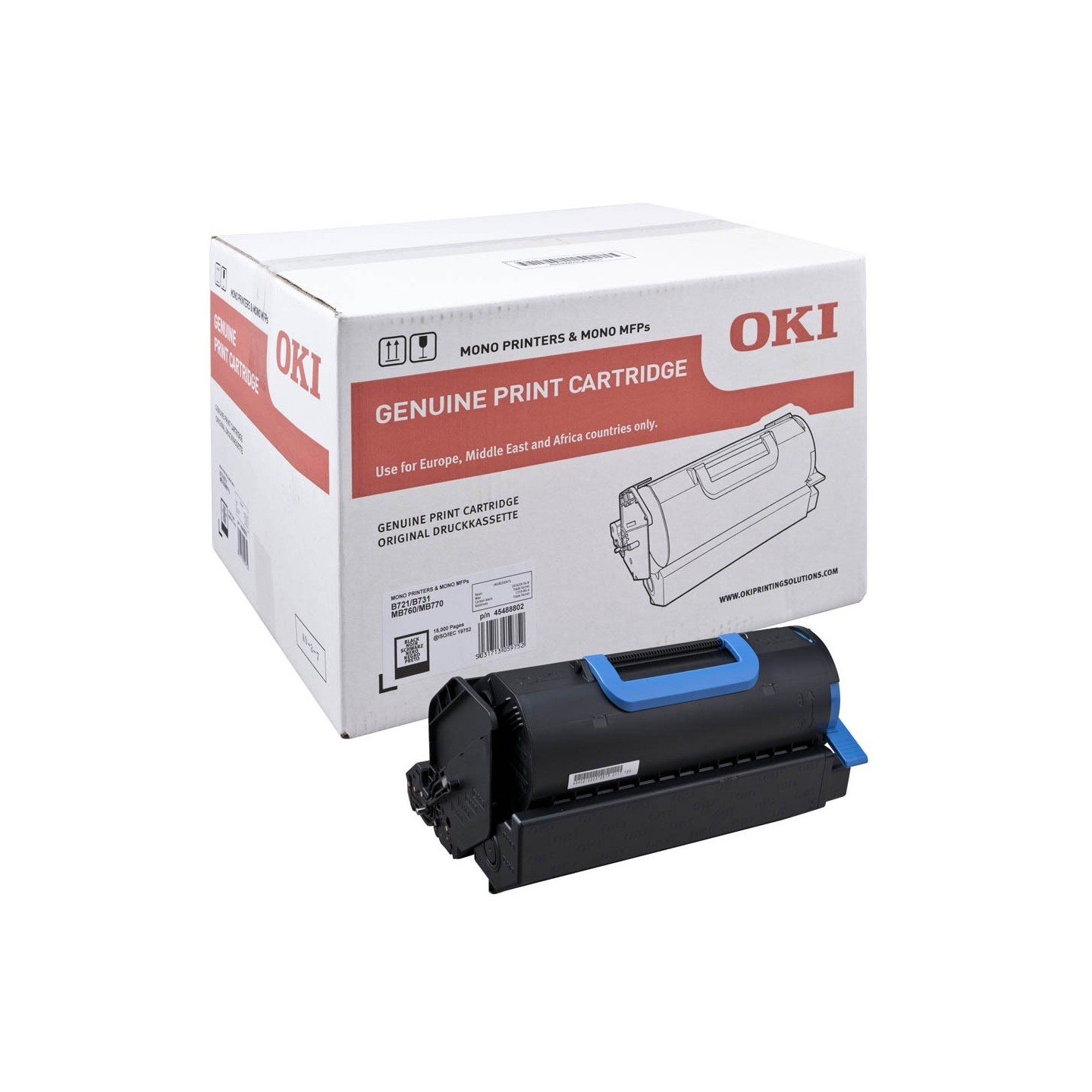 Toner + tambour OKI pour MB760dn ...