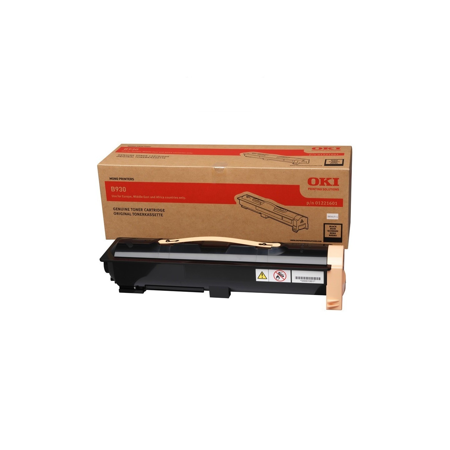 Toner noir Oki pour B930, Toner Express : achat en ligne de Toner noir Oki pour B930 pour imprimante