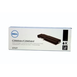 Toner noir DELL très haute capacité pour C2660dn / C2665dnf  (RD80W) (67H2T), Toner Express : achat en ligne de Toner noir DELL 