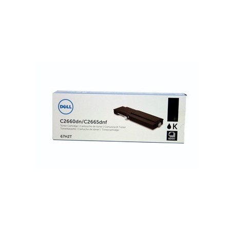 Toner noir DELL très haute capacité pour C2660dn / C2665dnf  (RD80W) (67H2T), Toner Express : achat en ligne de Toner noir DELL 