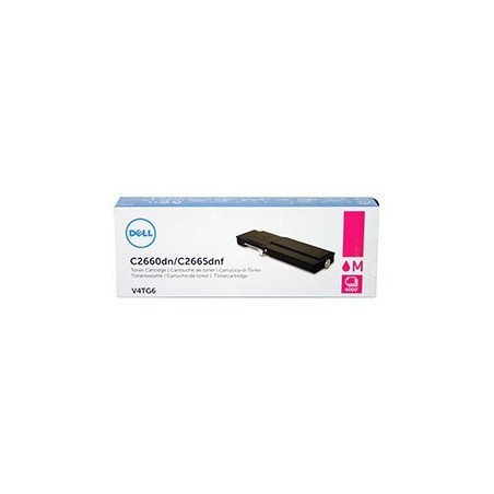 Toner magenta DELL haute capacité pour C2660dn / C2665dnf  (VXCW) (V4TG6), Toner Express : achat en ligne de Toner magenta DELL 