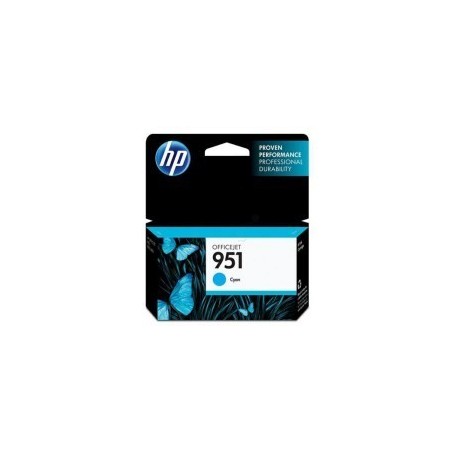 Cartouche cyan HP pour officejet pro 8100 / 8600 (N°951), Toner Express : achat en ligne de Cartouche cyan HP pour officejet p