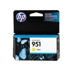 Cartouche jaune HP pour officejet pro 8100 / 8600 ... (N°951), Toner Express : achat en ligne de Cartouche jaune HP pour offic
