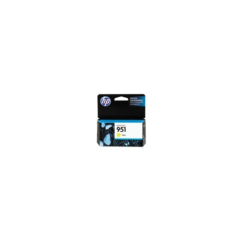 Cartouche jaune HP pour officejet pro 8100 / 8600 ... (N°951), Toner Express : achat en ligne de Cartouche jaune HP pour offic