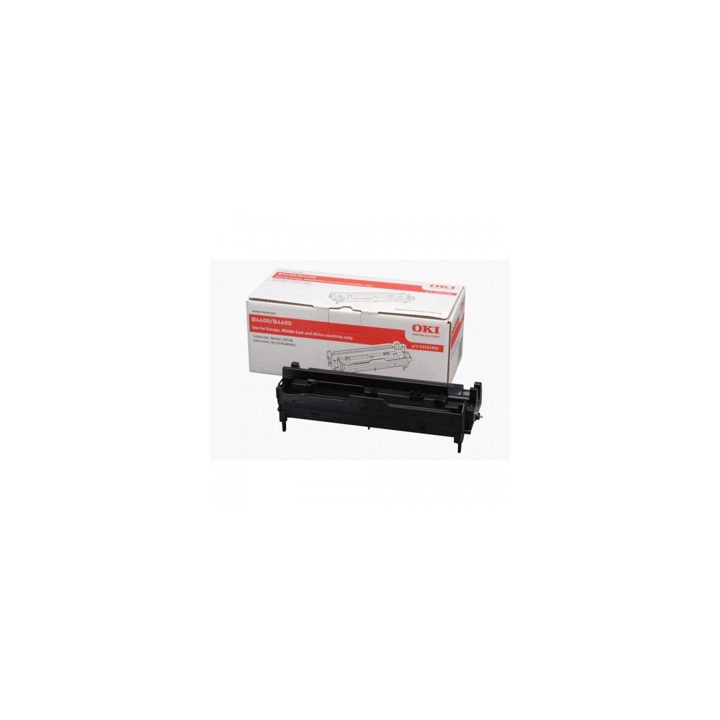 Tambour Oki noir pour B4400 / B4600