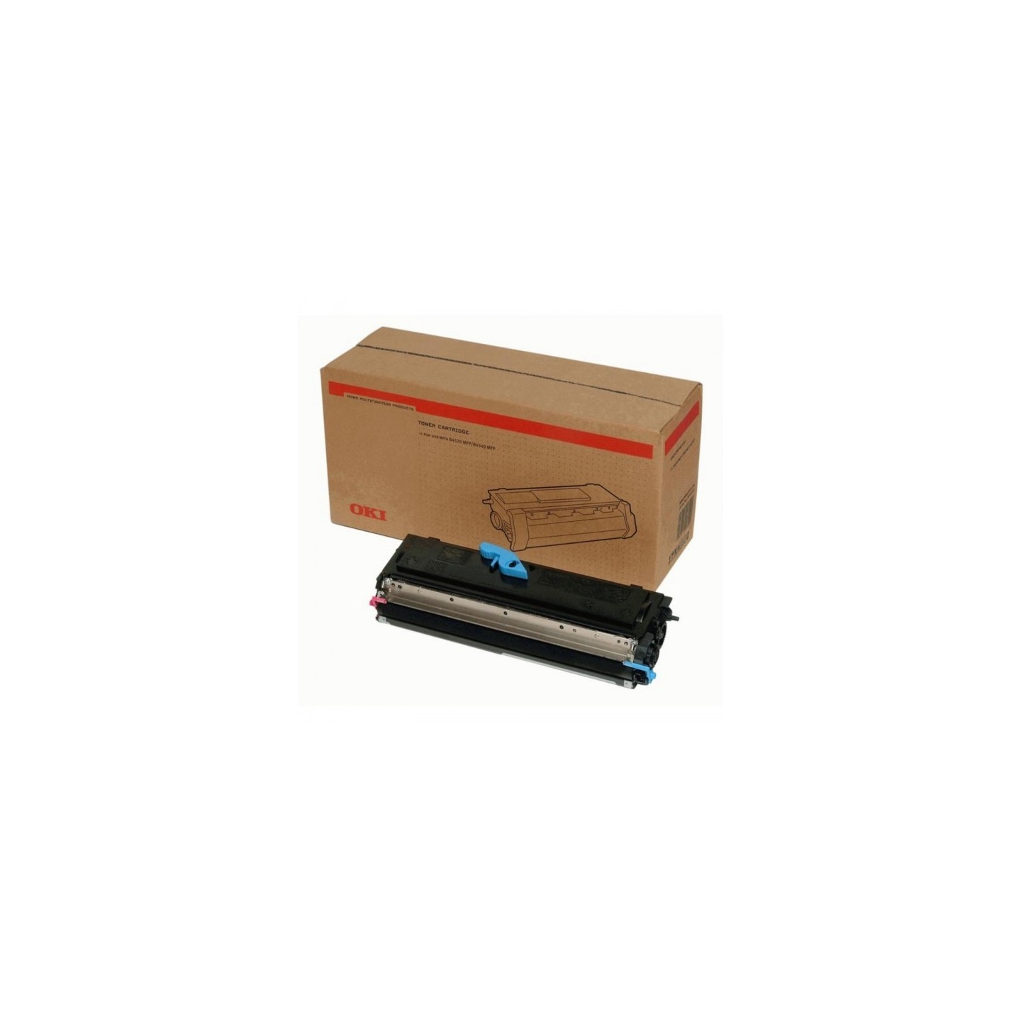 Toner noir Oki pour B4520MFP / B4540MFP, Toner Express : achat en ligne de Toner noir Oki pour B4520MFP / B4540MFP pour impriman