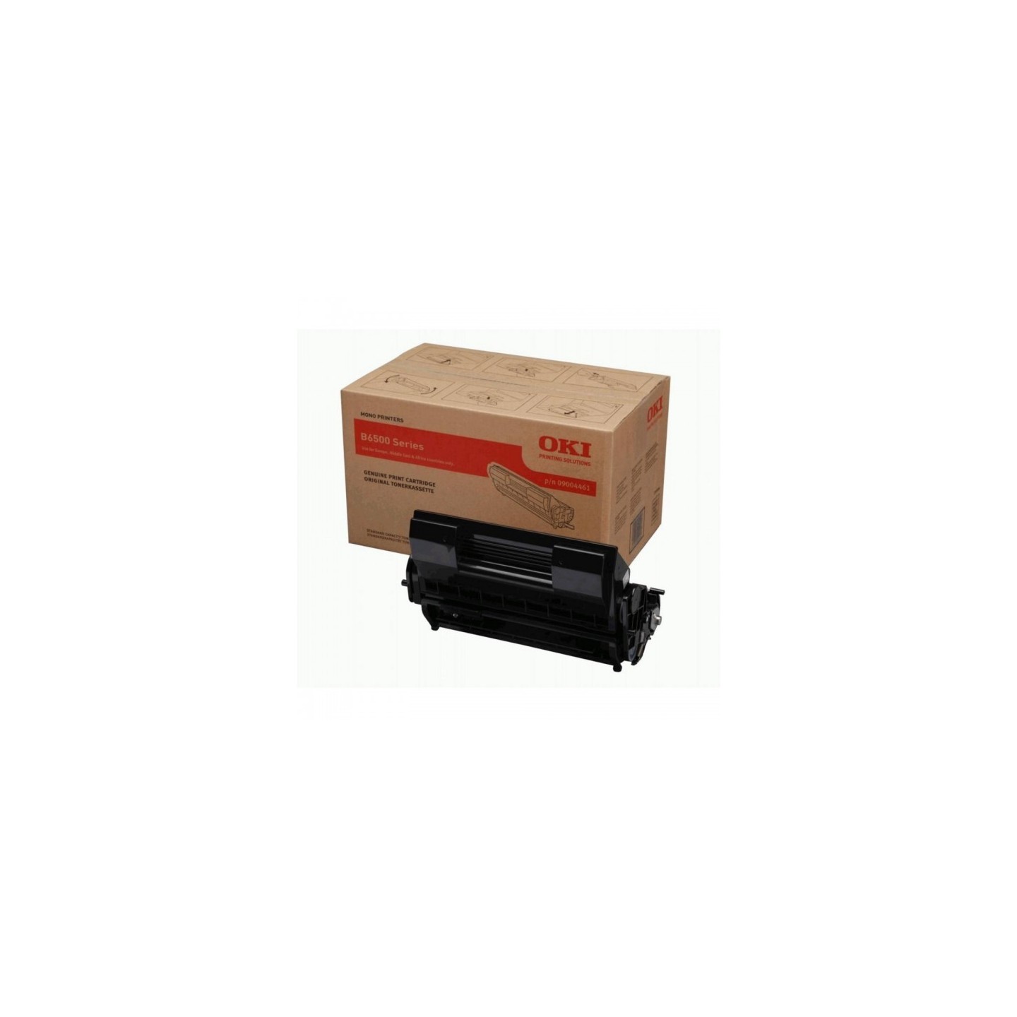 Toner noir Oki pour B6500...