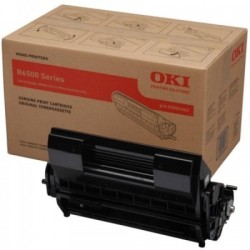 09004462 - Toner noir Oki pour imprimante B6500..., Toner Express : achat en ligne de Toner noir Oki 