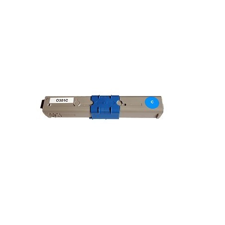 Toner cyan générique pour Oki C301dn / C321 ...