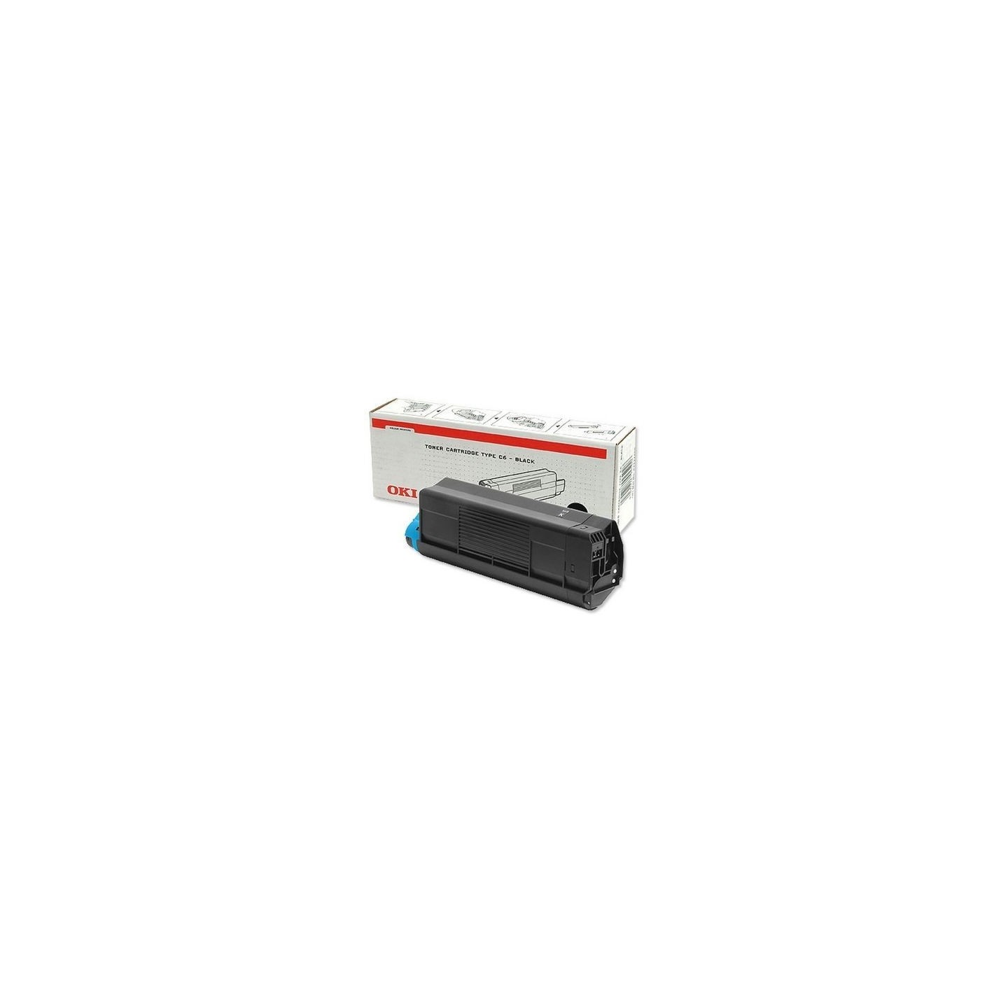 Toner Noir Oki C3100 TYPE C6L, Toner Express : achat en ligne de Toner Noir Oki C3100 TYPE C6L pour imprimante