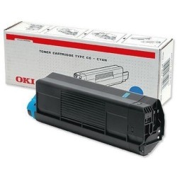 Toner Cyan Oki C3100 TYPE C6L, Toner Express : achat en ligne de Toner Cyan Oki C3100 TYPE C6L pour imprimante