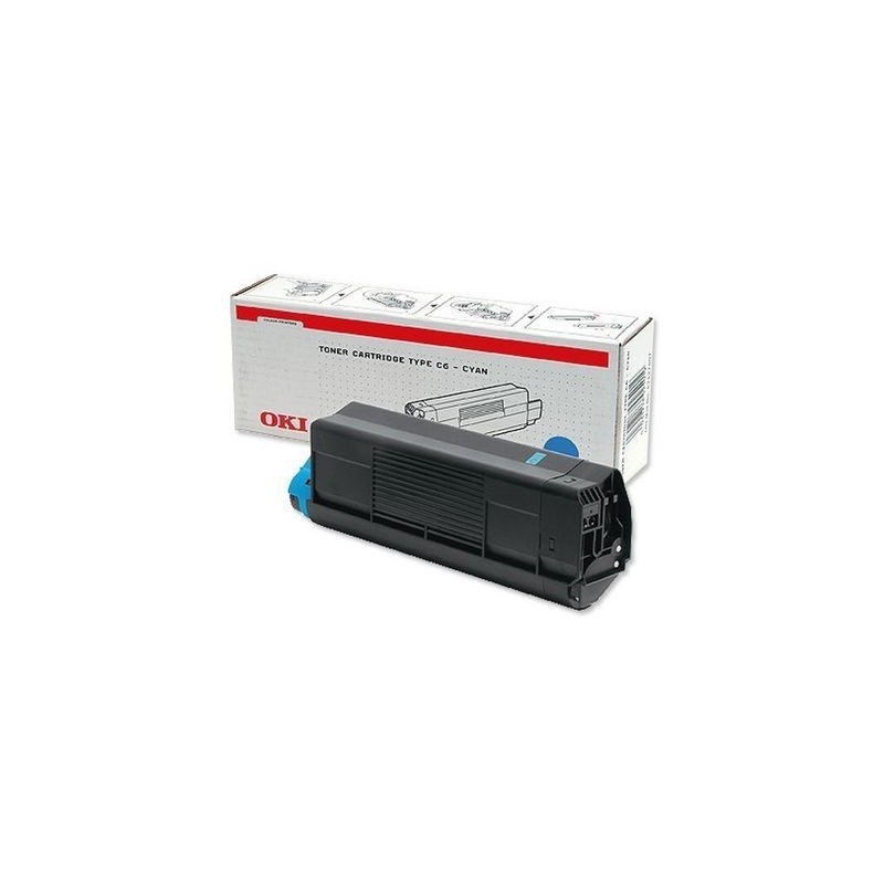 Toner Cyan Oki C3100 TYPE C6L, Toner Express : achat en ligne de Toner Cyan Oki C3100 TYPE C6L pour imprimante