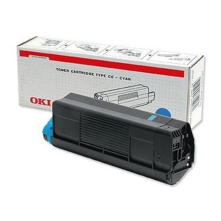 Toner Cyan Oki C3100 TYPE C6L, Toner Express : achat en ligne de Toner Cyan Oki C3100 TYPE C6L pour imprimante