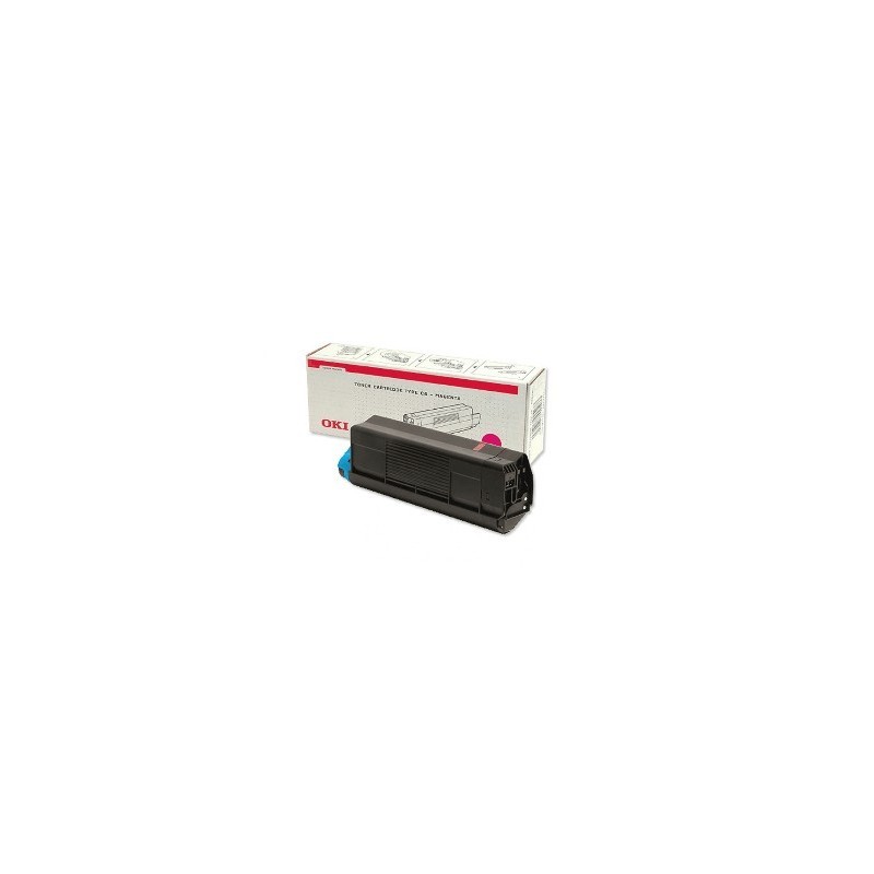 Toner Magenta Oki C3100 TYPE C6L, Toner Express : achat en ligne de Toner Magenta Oki C3100 TYPE C6L pour imprimante